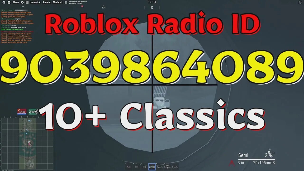 Classics Roblox Radio Codes/IDs