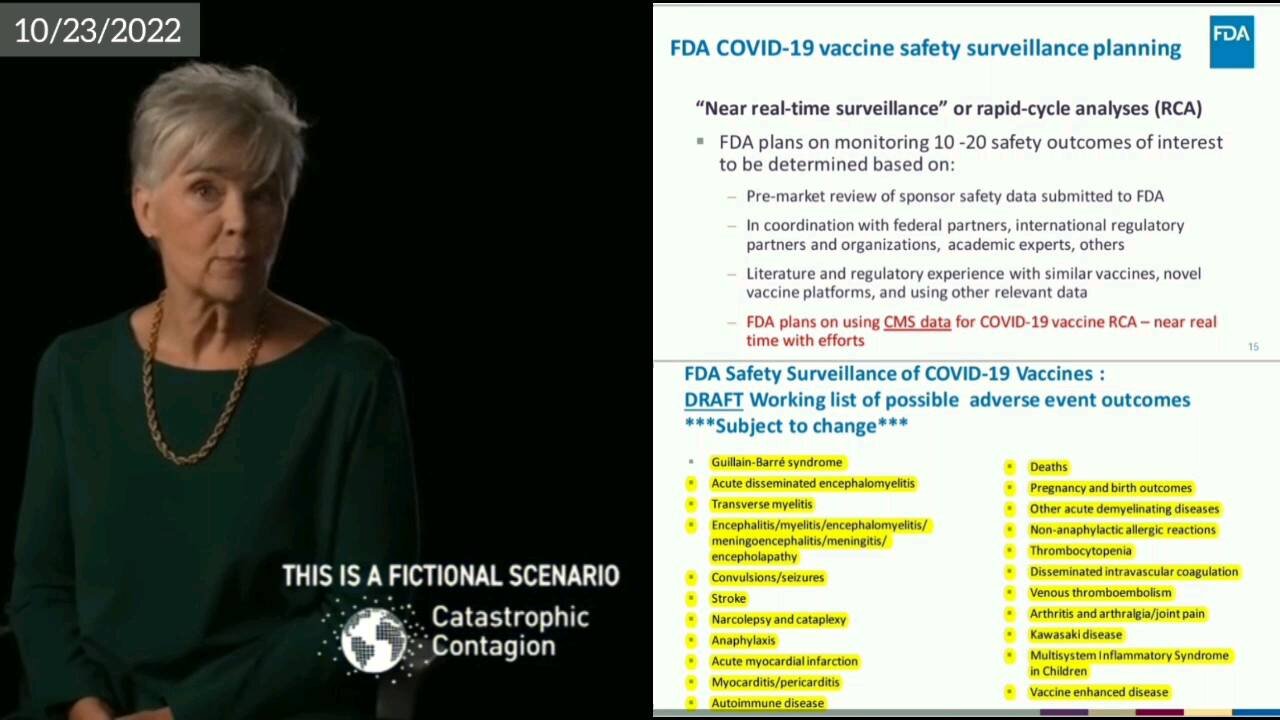 BRAIN DAMAGE and PARALYSIS: Symptoms of S.E E.R.S 2025, the Next Pandemic per Event 301 - 10/23/2022