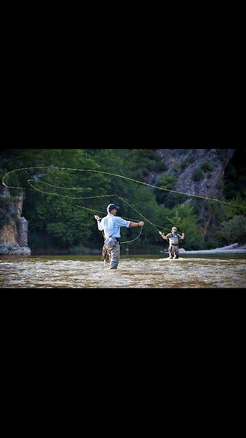 How fly fishing looks to NON fly fishermen! This is funny!!