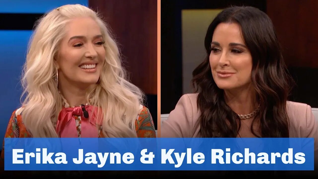 Erika Jayne & Kyle Richards Spill The Tea on 'RHOBH'! II STEVE HARVEY