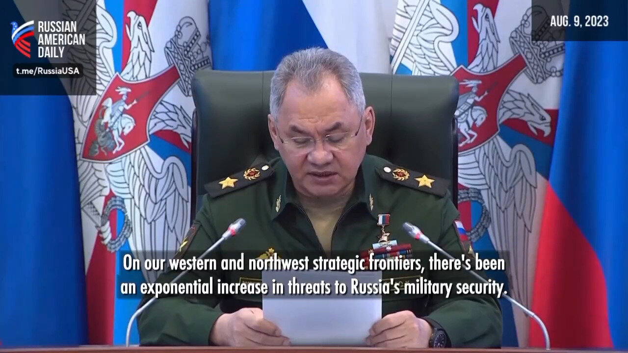 Russian Defense Minister NATO assembled 360,000 troops in Eastern Europe