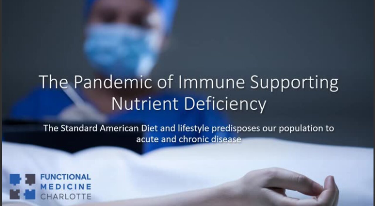 The Pandemic of Immune Nutrient Deficiency