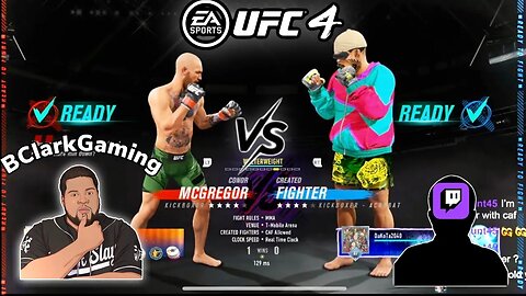 @BClarkGaming_ vs. Twitch Follower [UFC 4]