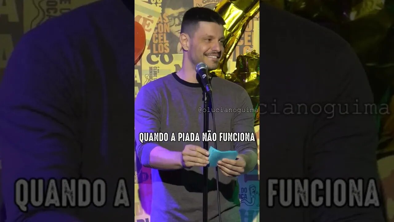 A PIADA DEU ERRADO #shorts #standupcomedy #piadas