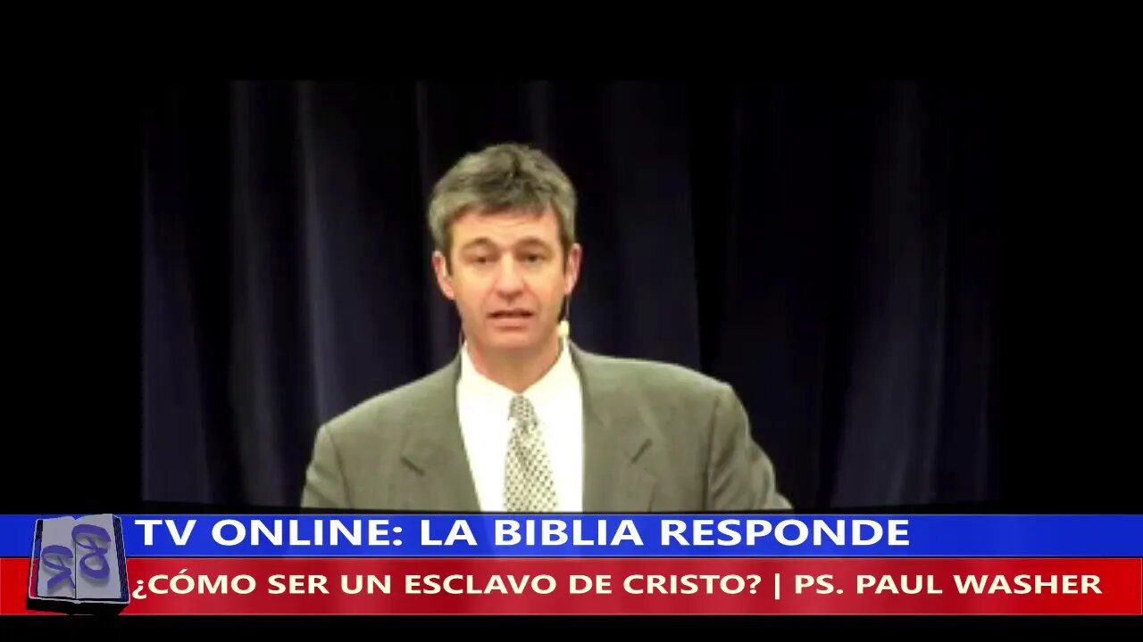 ¿CÓMO SER UN ESCLAVO DE CRISTO? - PS. PAUL WASHER | TV LA BIBLIA RESPONDE