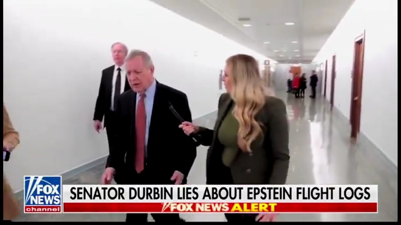 Sen Dick Durbin Pleads Ignorance on Jeffrey Epstein’s Flight Logs