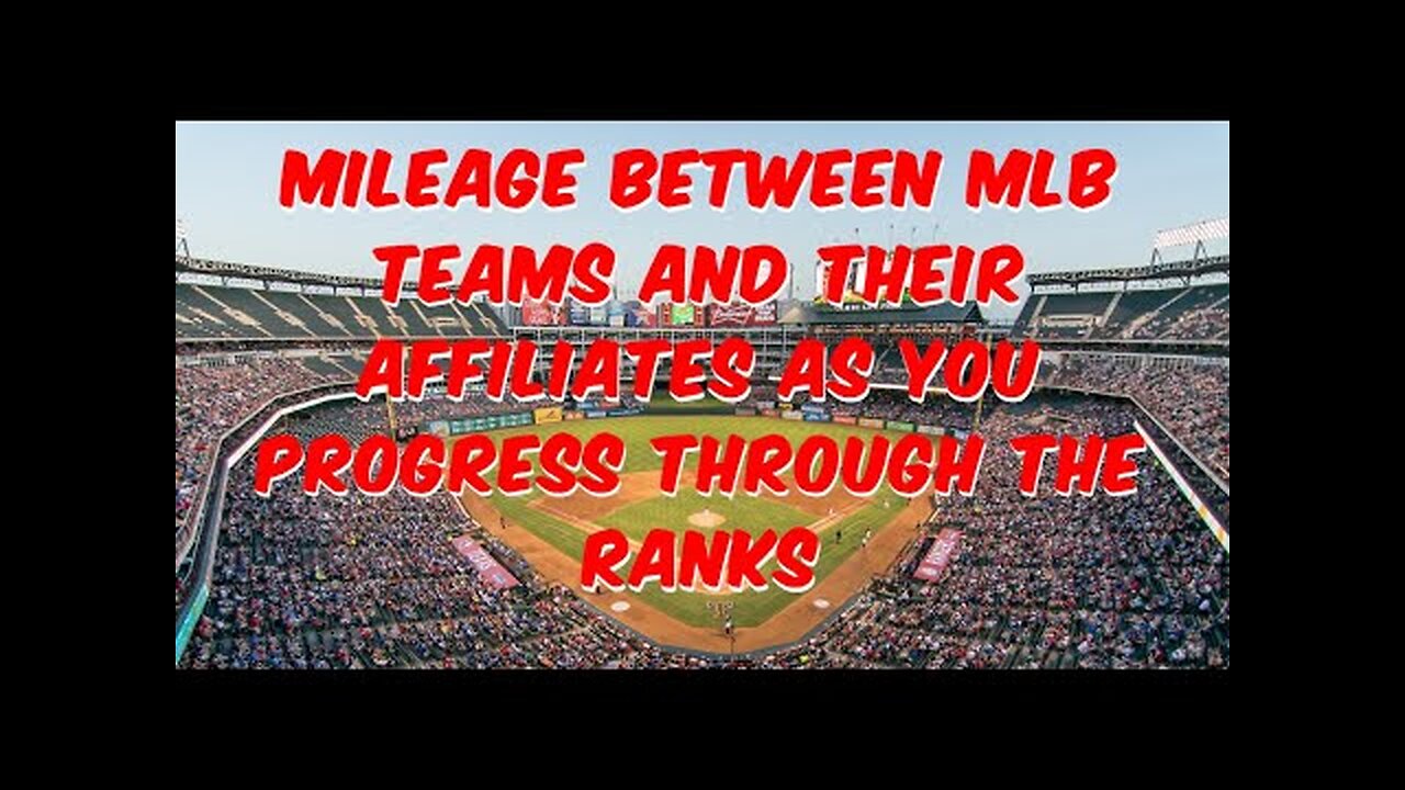 How Far Apart Are MLB Teams from Their Minor League Affiliates? Exploring the Distances