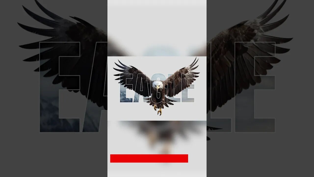 Typography Effect in Photoshop | Eagle Image Typography​ #trending #mcddesigner #photoshopedit