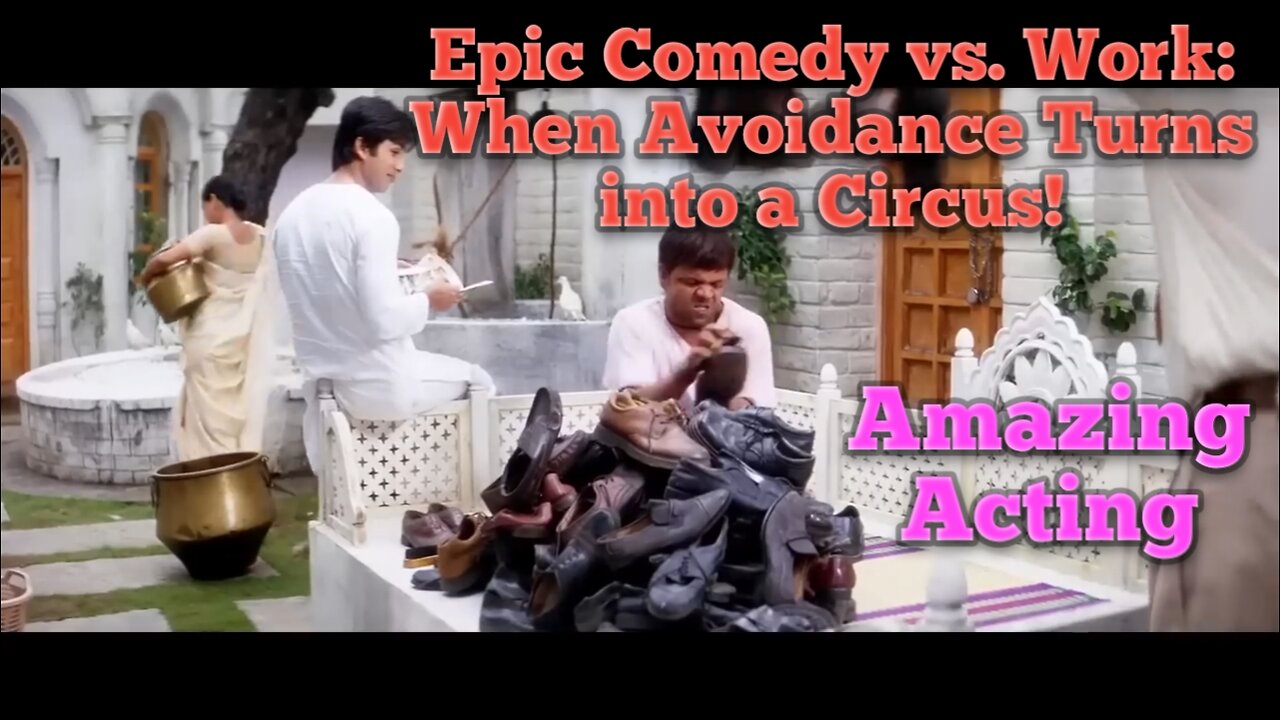 EPIC COMEDY Vs. WORK: When Avoidance Turns into a Circus!