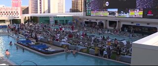 Vegas Golden Knights hosted watch party at Circa's Stadium Swim