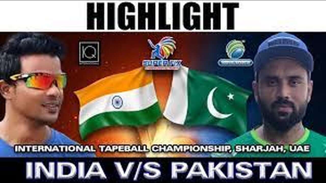 Pakistan vs India tapeball match 2023 highlights - Superfix Championship tapeball season 2