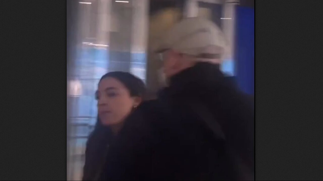 AOC snaps at NYC protesters at movie theater