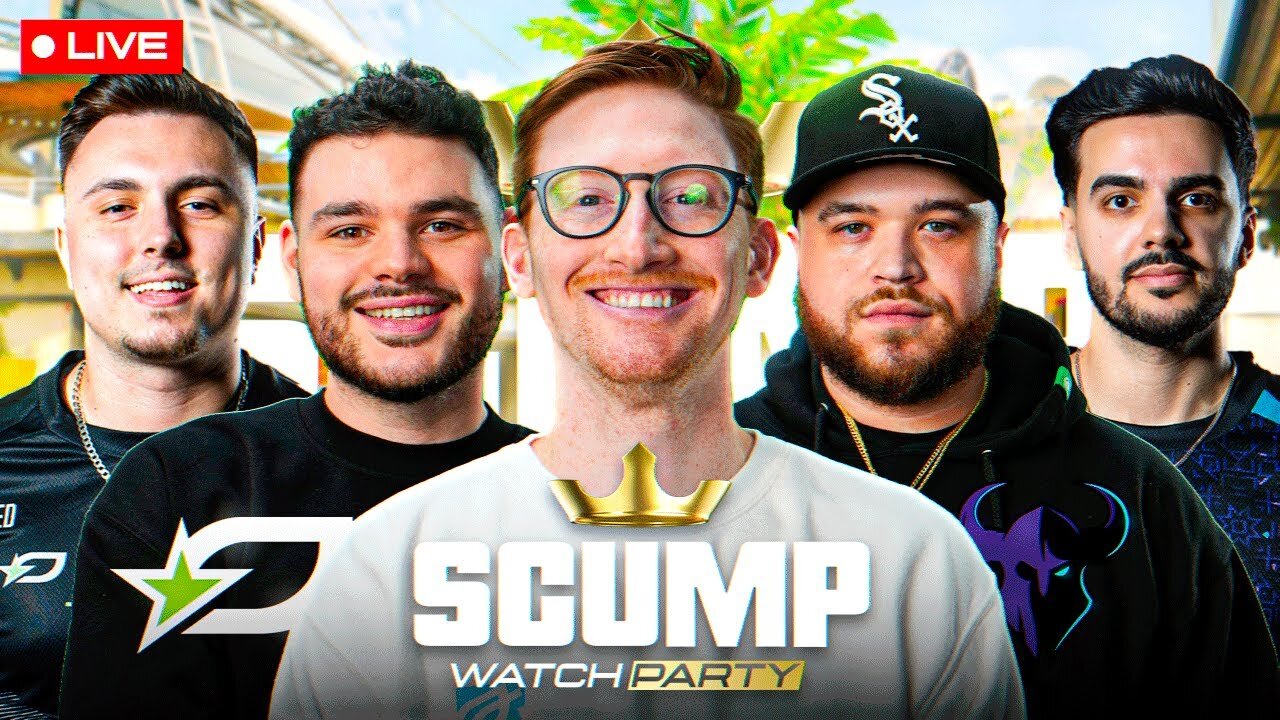 🔴LIVE - SCUMP WATCH PARTY!! - OpTic TEXAS VS MINNESOTA ROKKR!! _ CDL Major 4 Week 2