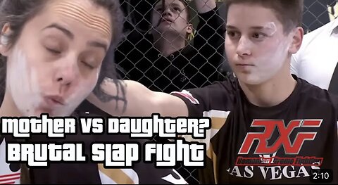 Mother Vs Daughter - Slap Fight