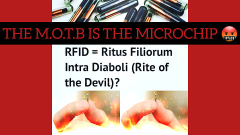 Part 1 M.O.T.B IS A PHYSICAL MARK THE MICROCHIP