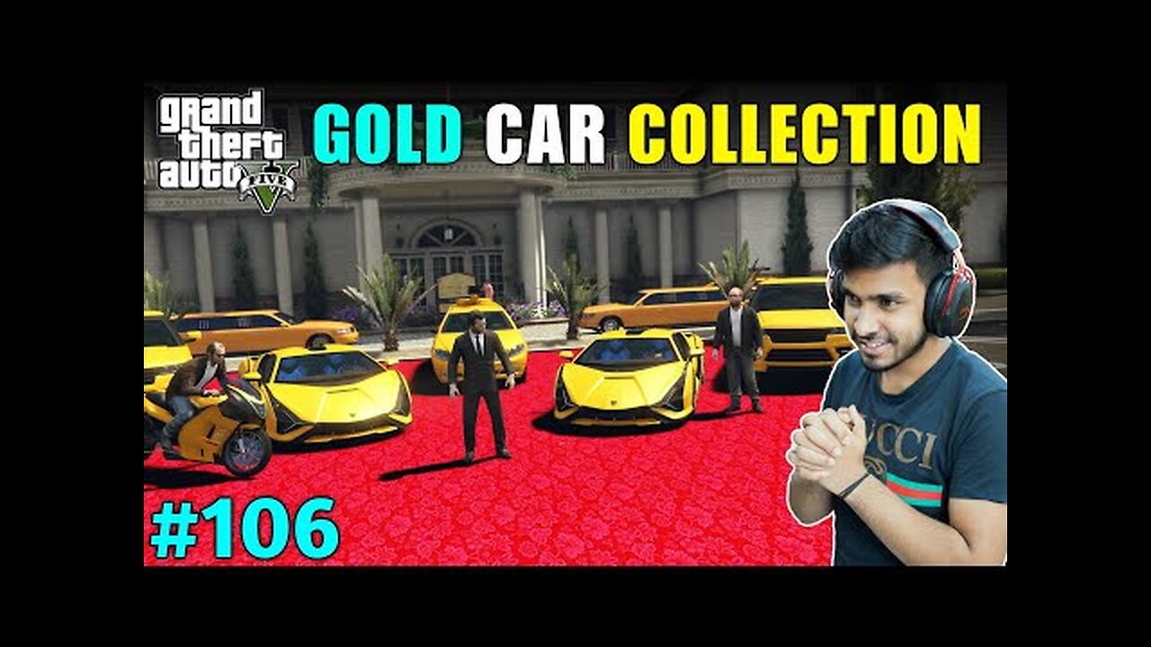 LESTER IMPORTED EXPENSIVE GOLD CARS | GTA V GAMEPLAY!