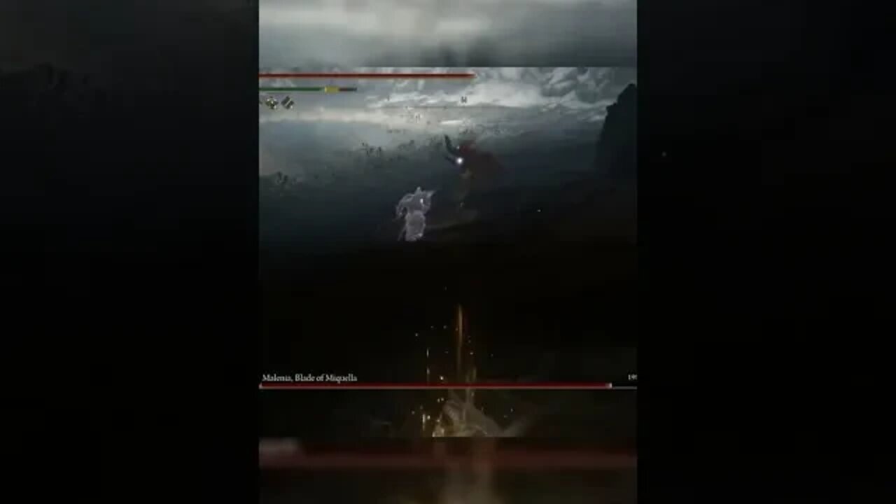 Malenia, Blade of Miquella Vs The Power of Friendship (Me and Mimic Tear) #eldenring #shorts