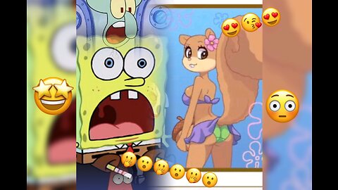 Sandy Shows Her Cheeks To Spongebob’s Squarepants *S4 #51*