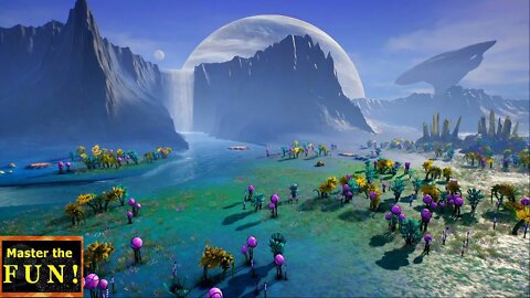 AVEN COLONY! - Gameplay Music (CREEP SPORES in Bluestone Falls) AC Soundtrack