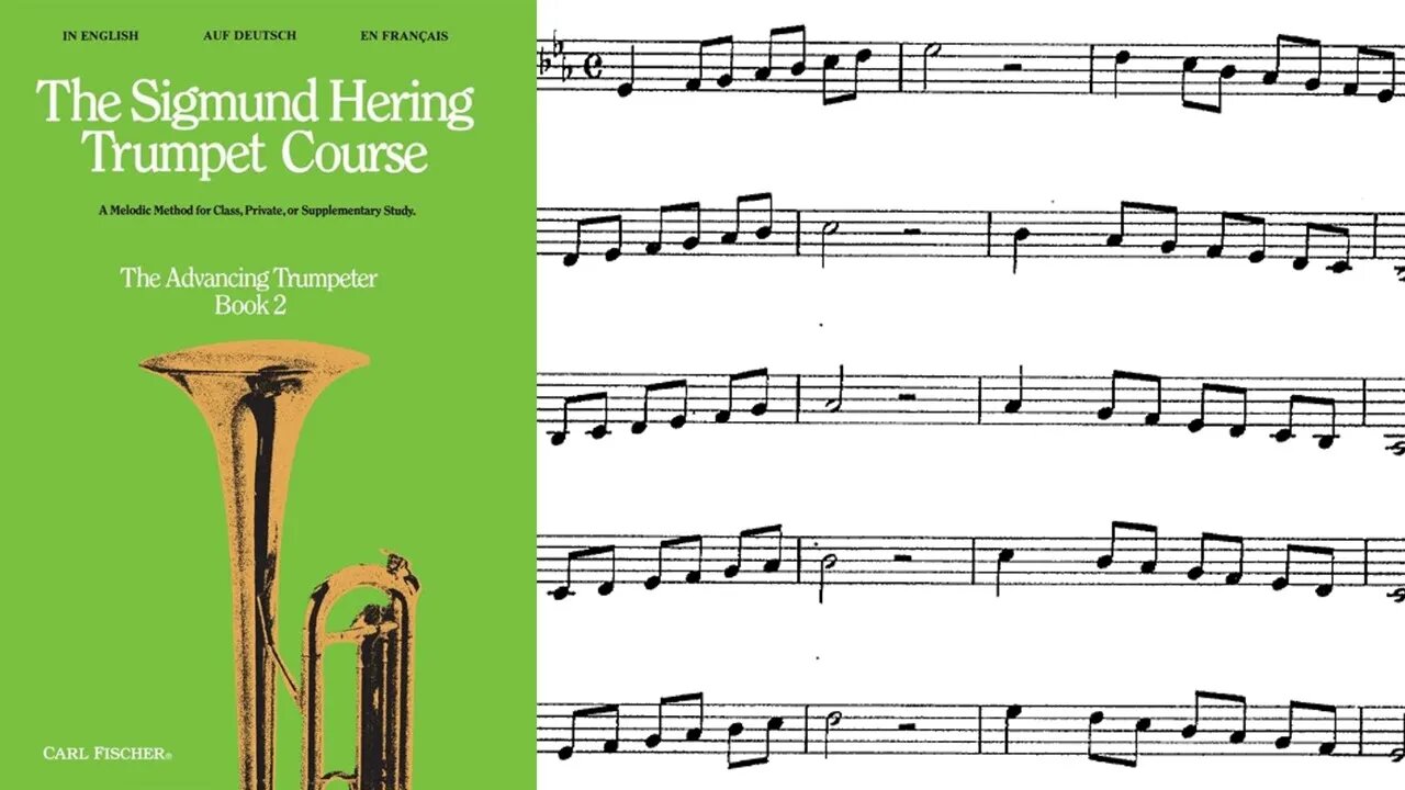 🎺🎺 [MÉTODO DE TROMPETE] Livro 2 do método de Sigmund Hering 07