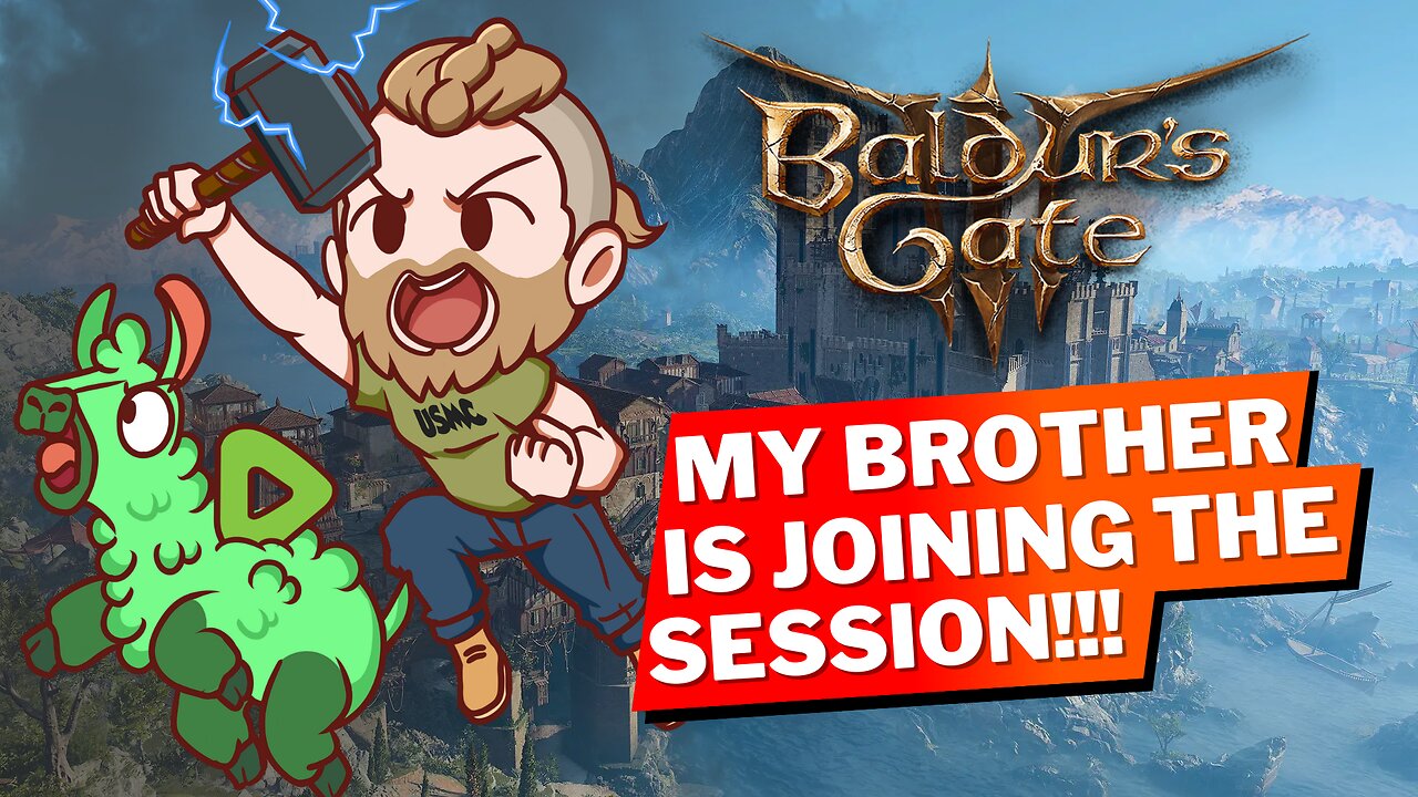 BALDURS GATE 3: New Character Dropped, Multiplayer World, Brother In The Chat