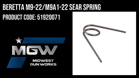 Beretta M9-22/M9A1-22 Sear Spring - 51920071