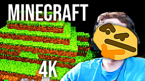 Playing Minecraft 4k!