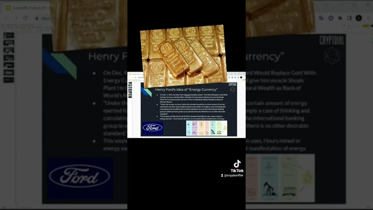 Henry Ford Cane Up With the First Idea for Crypto? #Ford #cryptoirl #metaverse #proofofwork #bitcoin