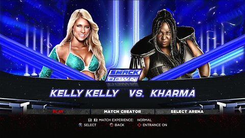 WWE '13 - Kelly Kelly vs. Kharma