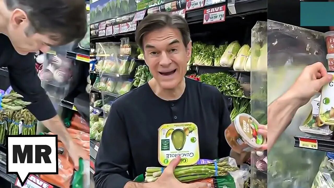 Dr. Oz Goes Grocery Shopping For The First Time