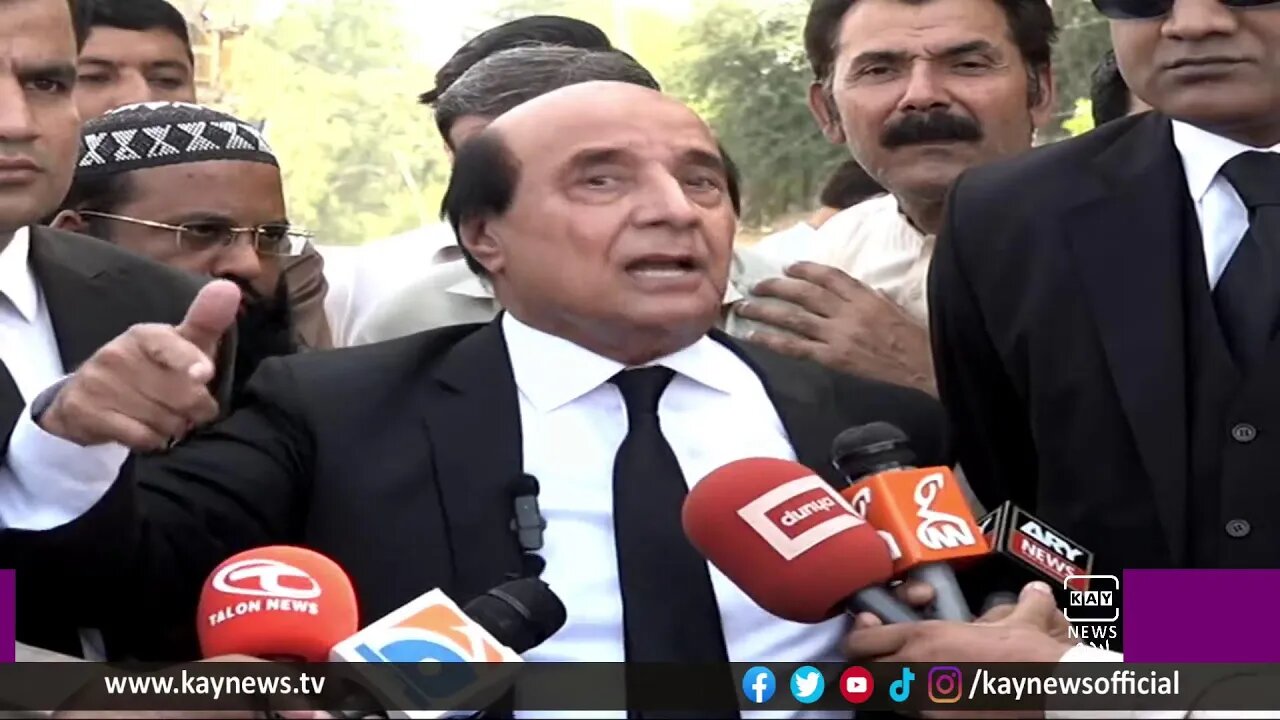 سائفر کیس کی سماعت سے بعد لطیف کھوسہ کی میڈیا سے گفتگو