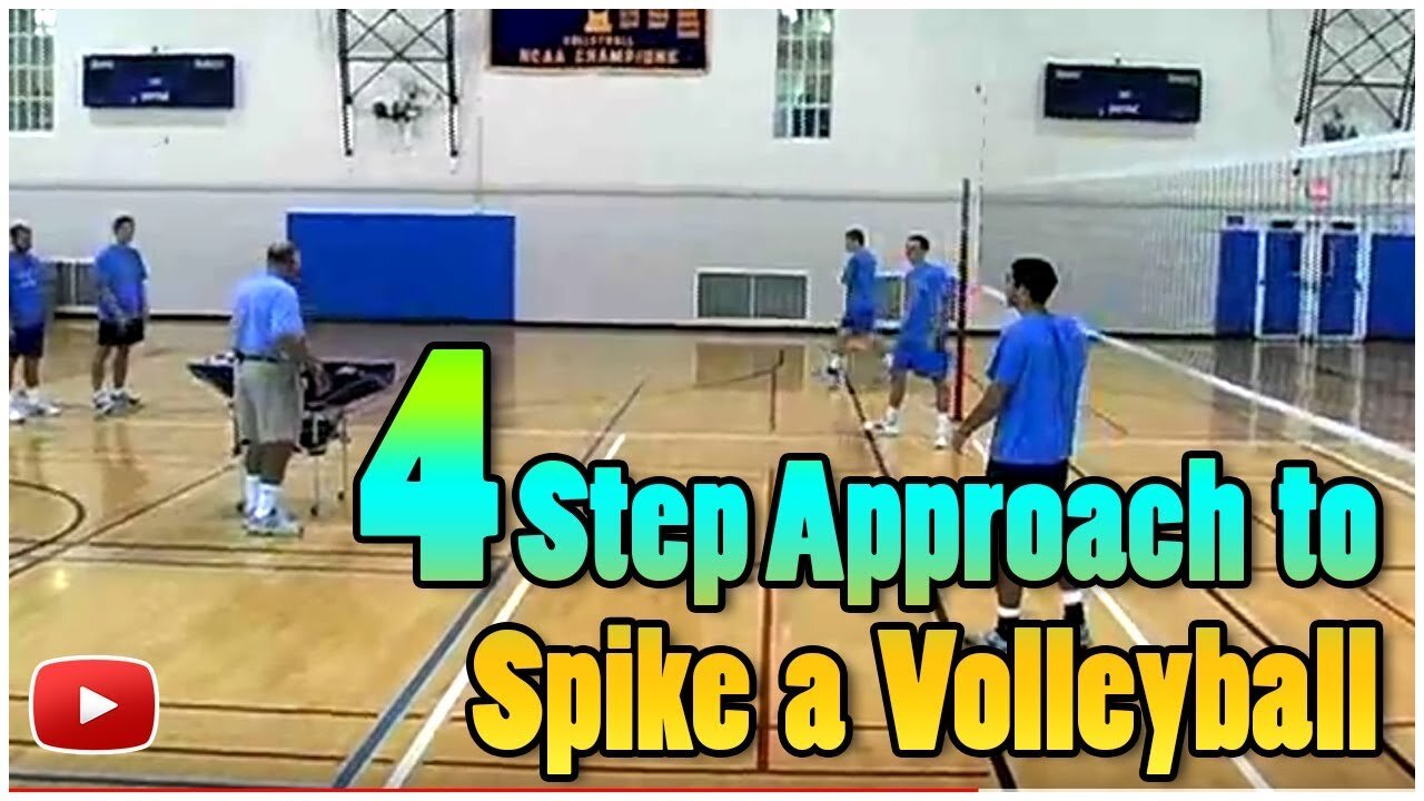 Mastering Mens Volleyball Skills and Drills - Four Step Approach featuring Coach Al Scates