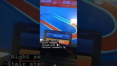 My night cardio routine