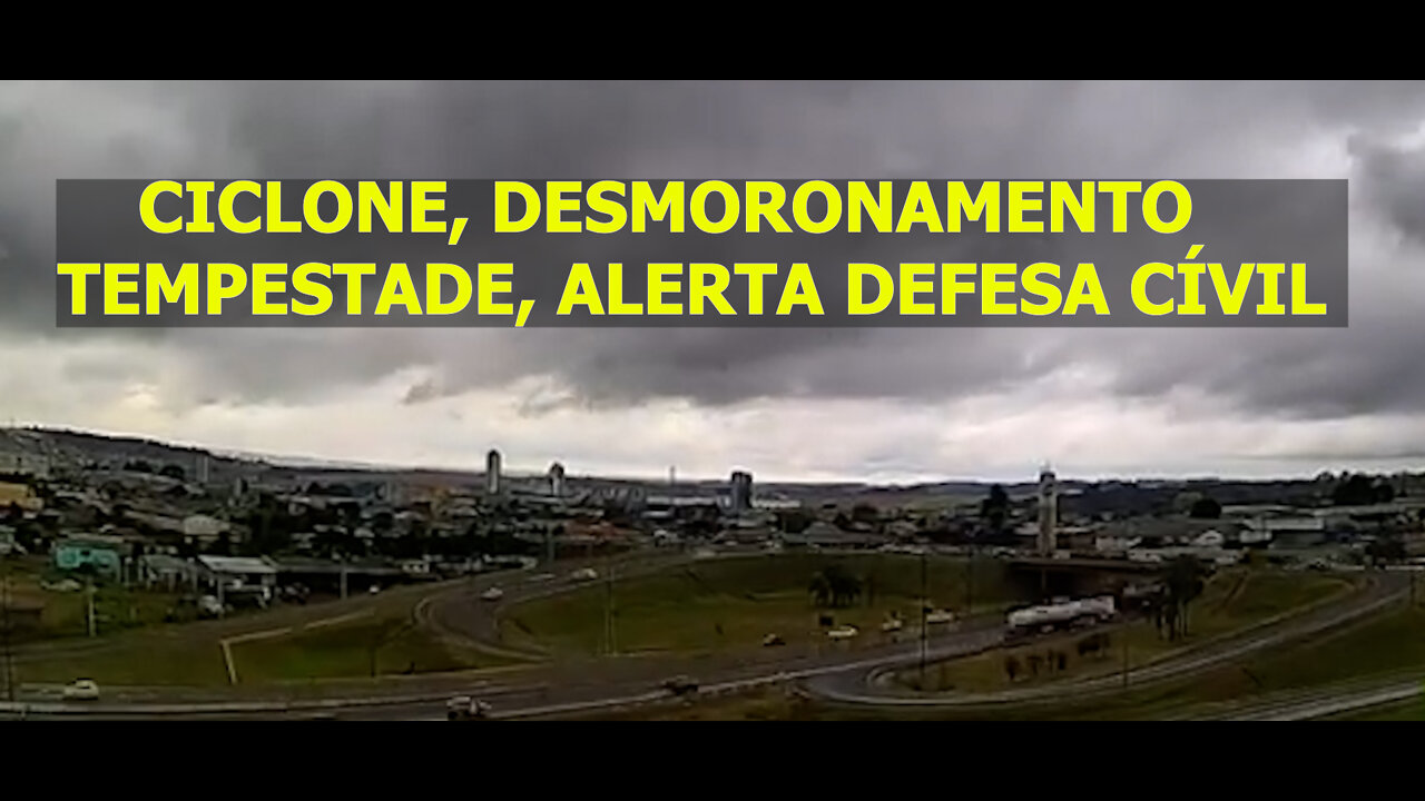 ALERTA: TEMPESTADE E CICLONE NA REGIÃO!!!!!