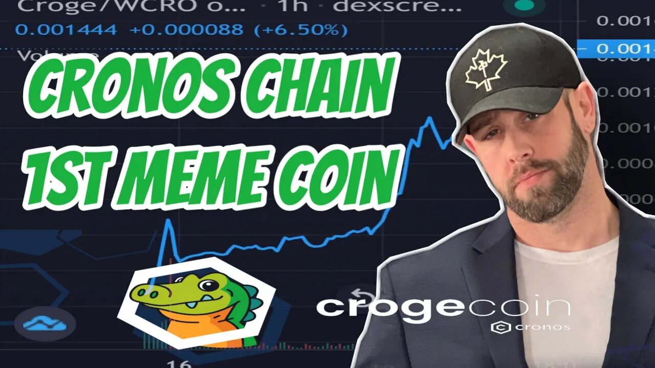 CrogeCoin | Cronoschain 1st Meme Coin #crogecoin #memecoin #cronoschain