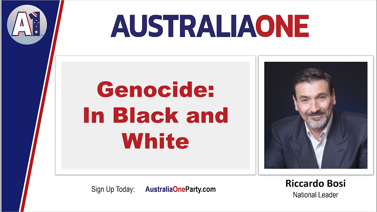 AustraliaOne Party - Genocide in Black and White