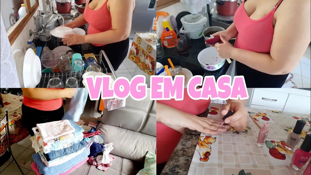 VLOG EM CASA