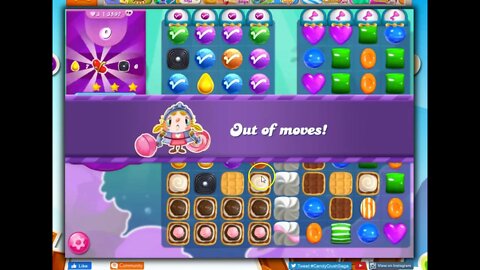 Candy Crush Level 3597 Talkthrough, 27 Moves 0 Boosters