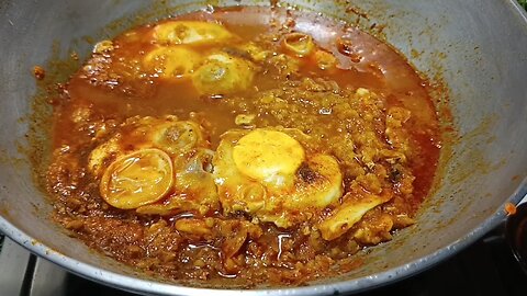 মসুর ডাল দিয়ে ডিমের একদম ইউনিক রেসিপি || Dim Telani Recipe