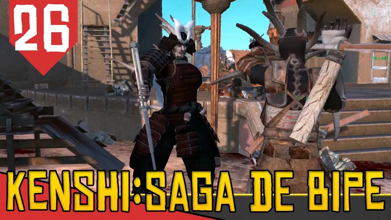 GUERRA! Sheks Invadem STACK! - Kenshi Saga de Bipe #26 [Gameplay PT-BR]