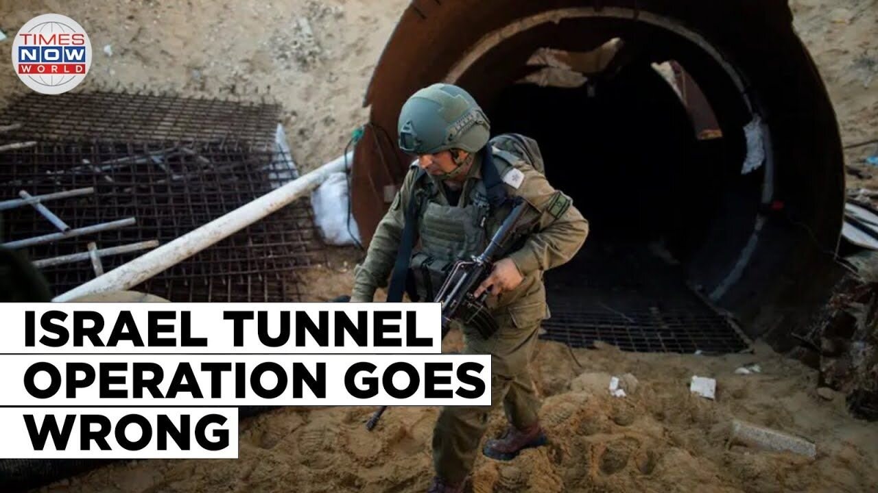 Israel's Tunnel Mission Turns Deadly: IDF Soldiers Killed by Explosives Meant for Hamas
