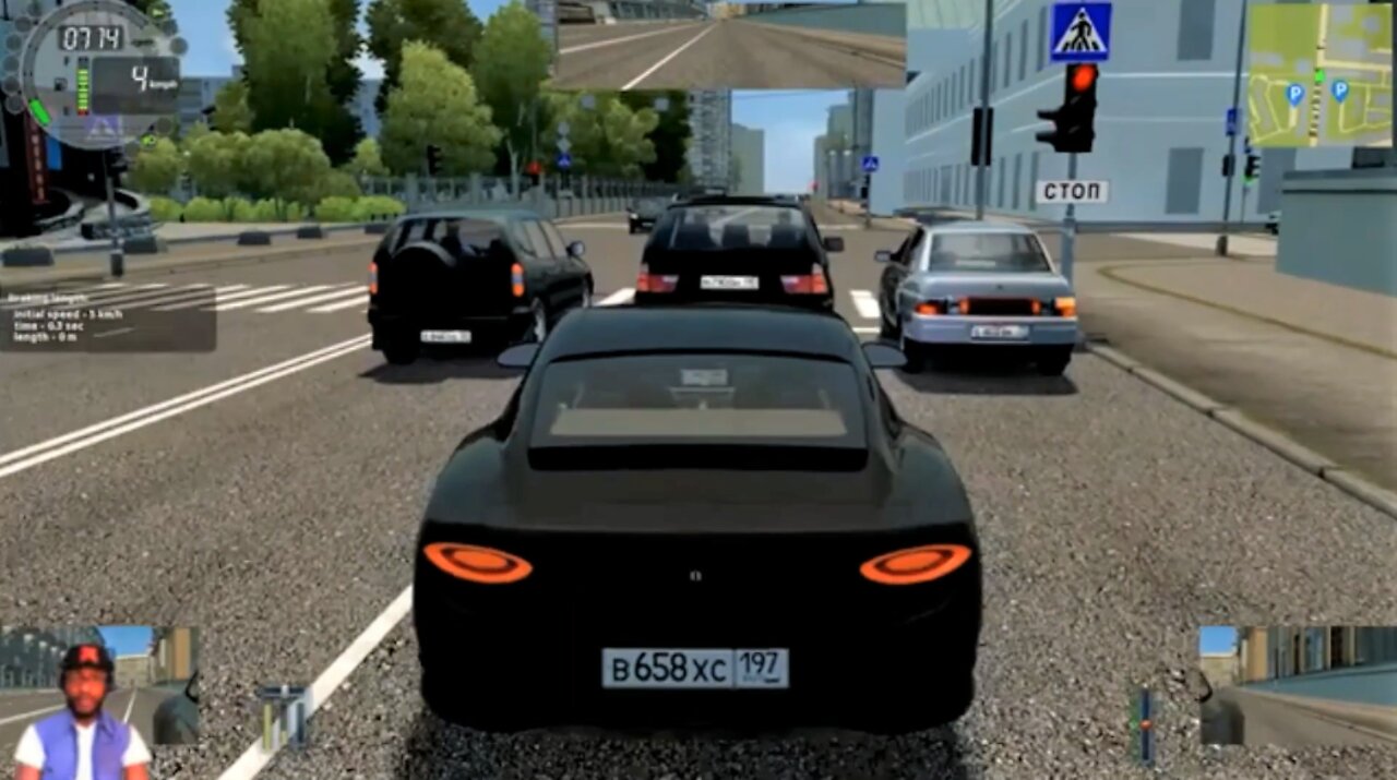Bentley Continental GT- City Ride to Refill Gas - Gameplay