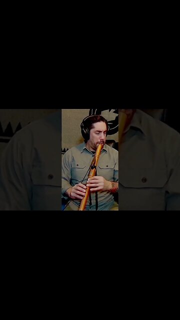 Native American Flute Made By J.P. Gomez #short #shorts