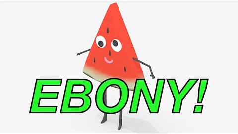 Happy Birthday EBONY! - WATERMELON Birthday Song