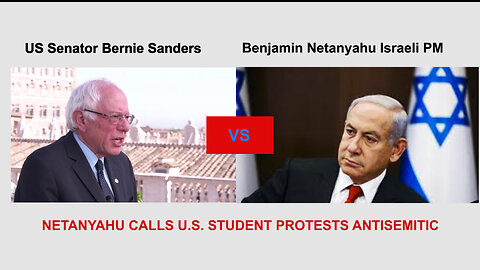 SANDERS VS NETANYAHU
