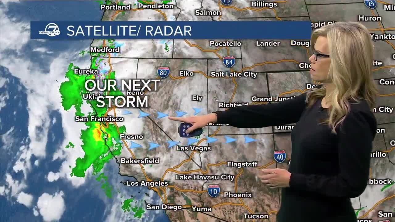 Warming up for Sunday, mild to start the week