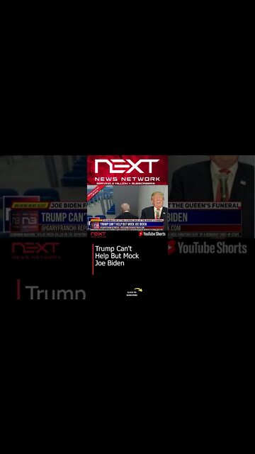 Trump Can't Help But Mock Joe Biden #shorts