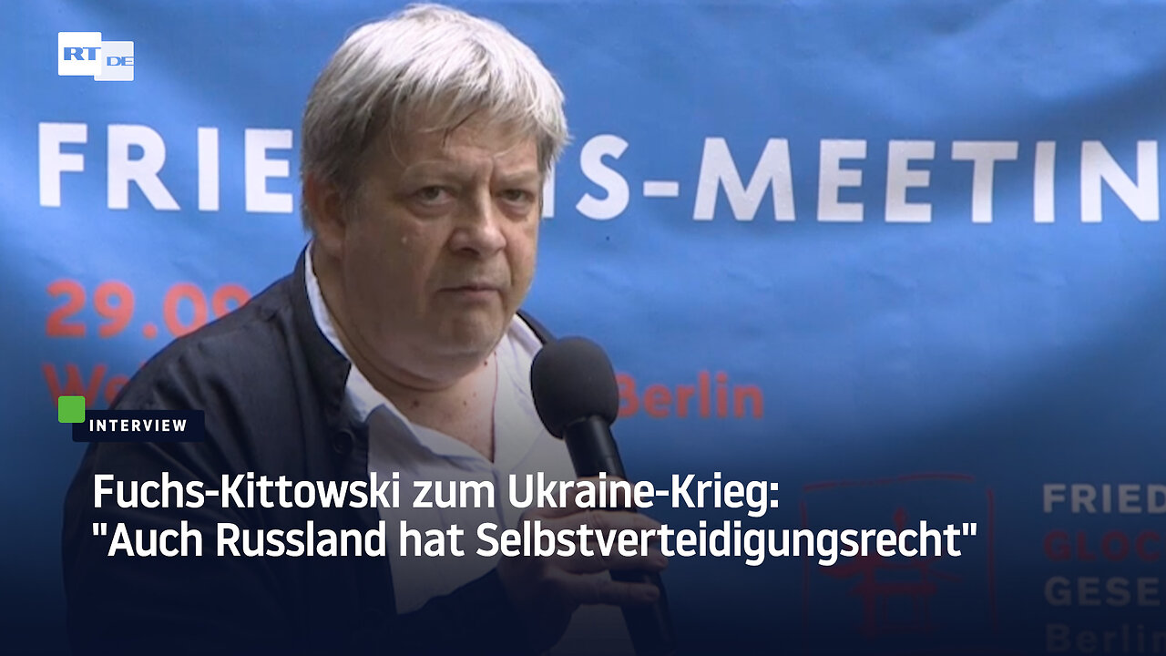 "Auch Russland hat Selbstverteidigungsrecht" – Friedensrat zum NATO-Russland-Krieg in der Ukraine