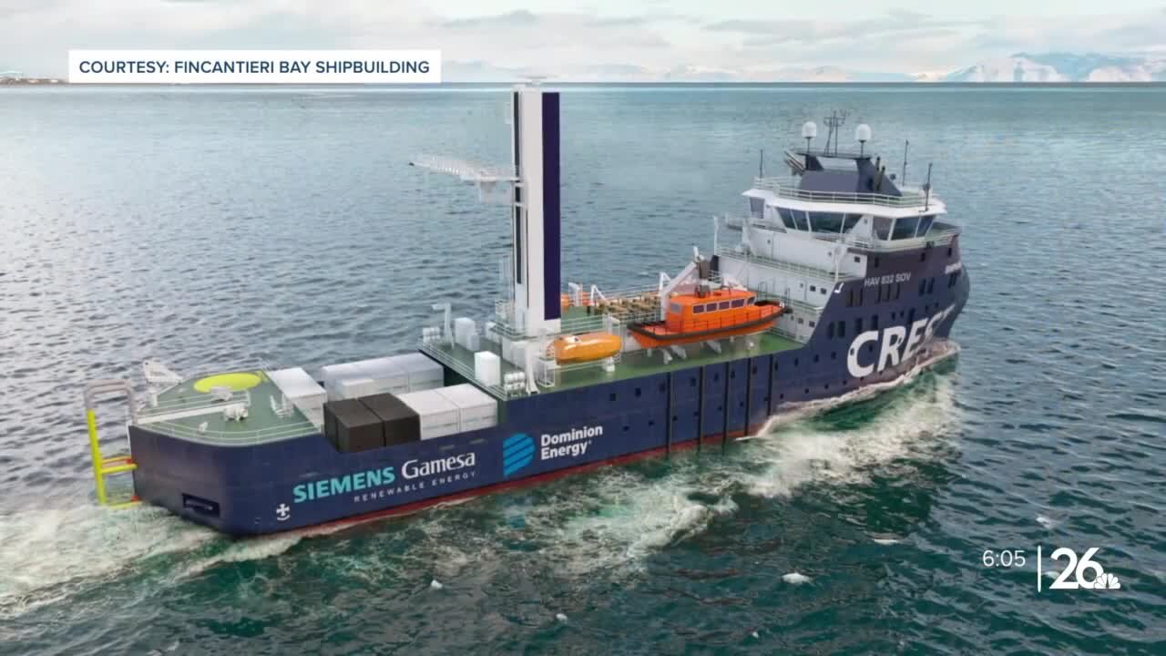 Shipbuilding project means jobs for Sturgeon Bay