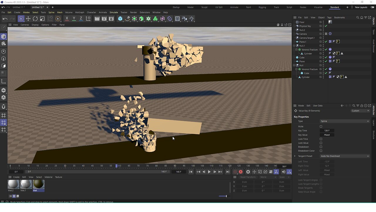 Trigger Dynamic Velocity Simulation Cinema 4D